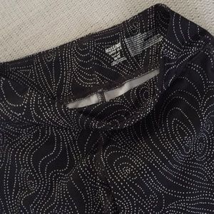 Mossimo black printed spandex leggings . Size xs.